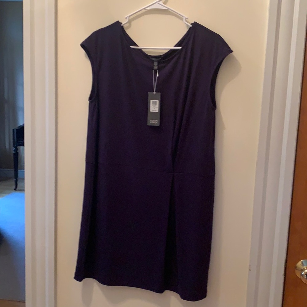 Navy Eileen Fisher Dress
